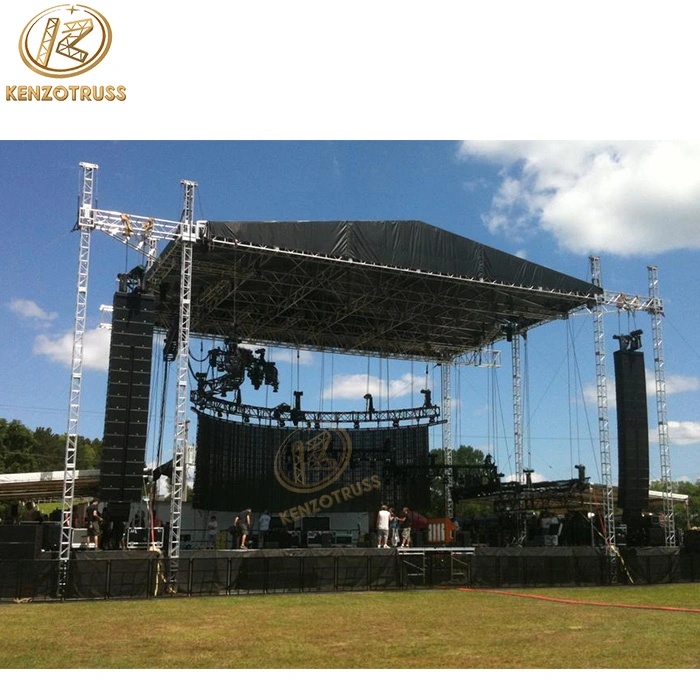 Aluminum Lighting Truss Concert Stage Roof Truss