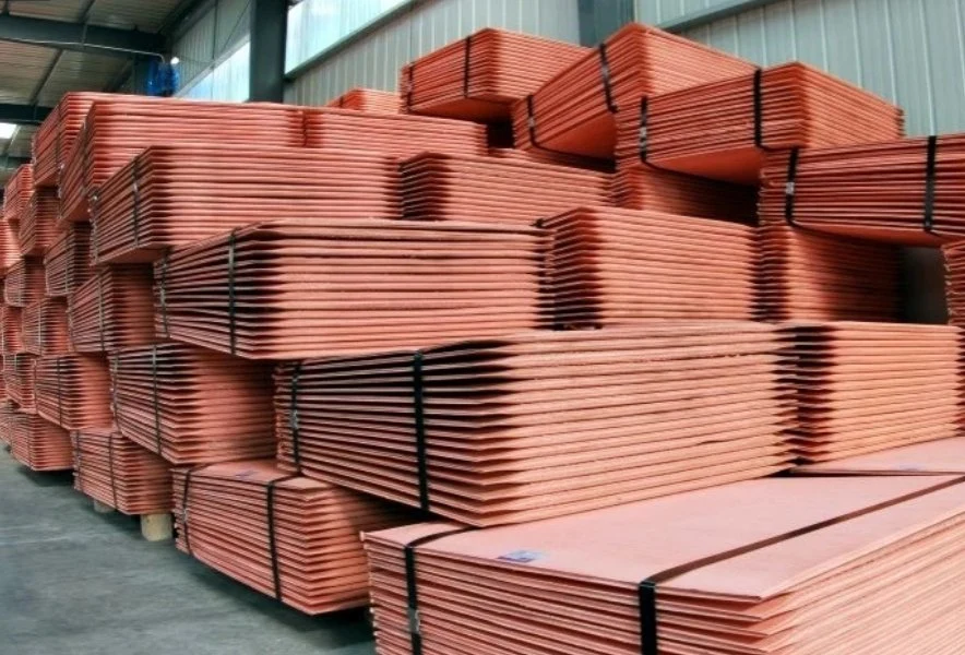 99.99% Industry Electrolytic Copper Cathode, China