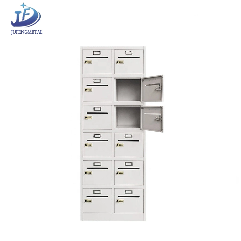 OEM Lattice Letter Boxes Community Mail Box Office Cabinet Steel Filling Cabinet