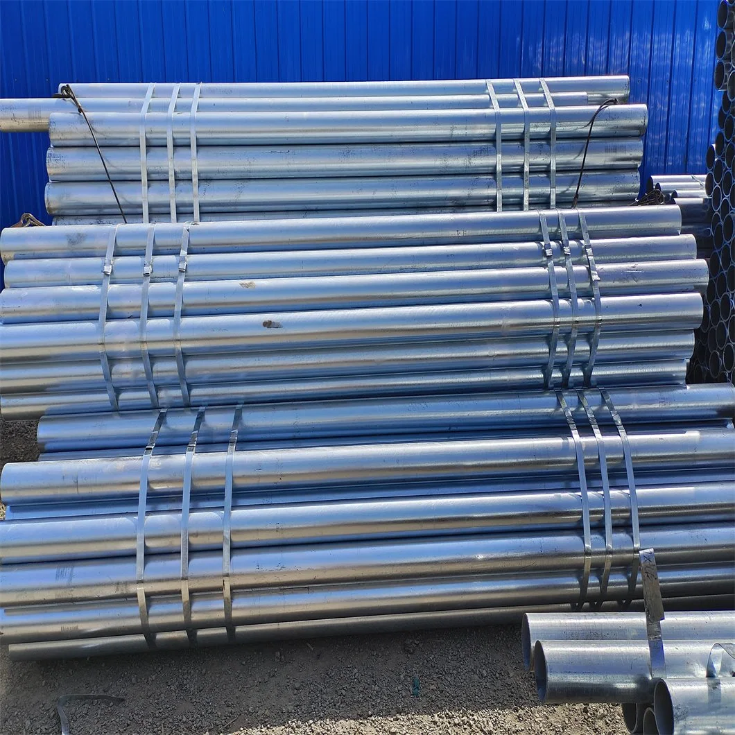 ASTM A106 A36 Seamless Welded Galvanized Steel Pipe Structural Steel Tube/Scaffold Hot-DIP Galvanizing Pipe for Construction