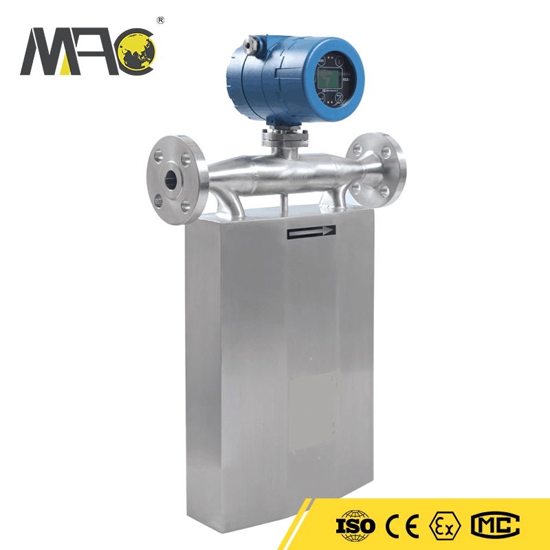 Macsensor profesional Fabricante líquido de alta calidad portátil propano Gas Coriolis Caudalímetro de masa