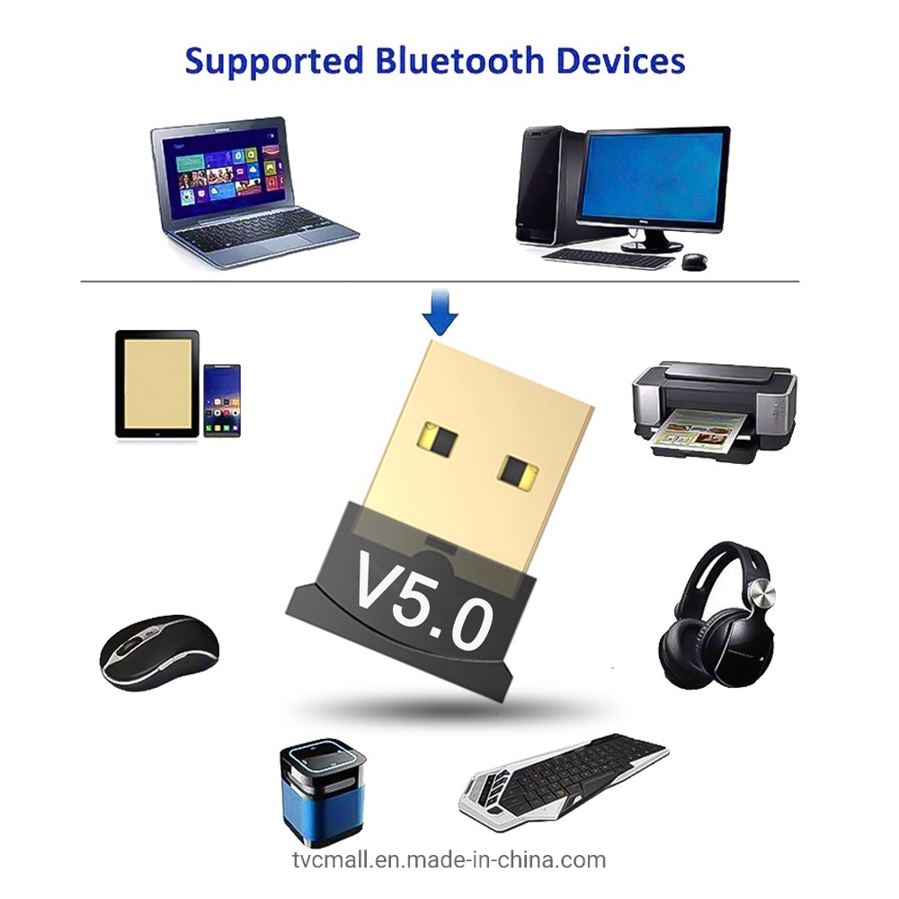 Bluetooth 5,0 Dongle Adapter USB Dongle Wireless Bluetooth Receiver Sender Gerät für PC