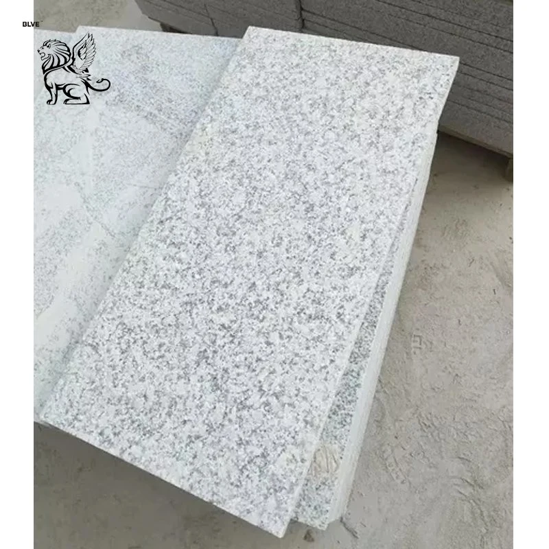 Decorative Building House White G602 Granite Wall Slab Natural Stone Exterior Wall Cladding Factory