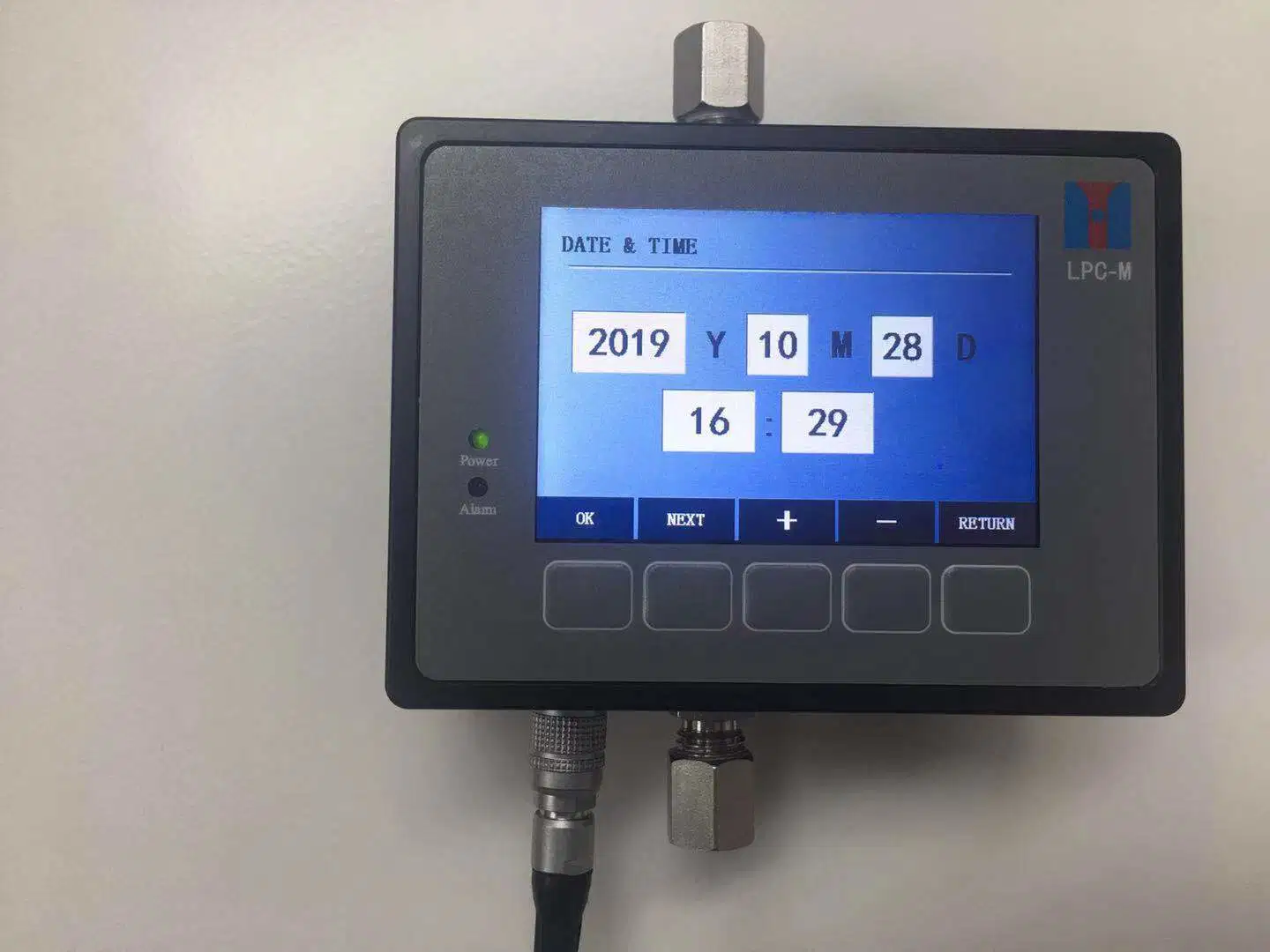 Compteur de particules NAS en ligne pour la contamination de l'huile hydraulique