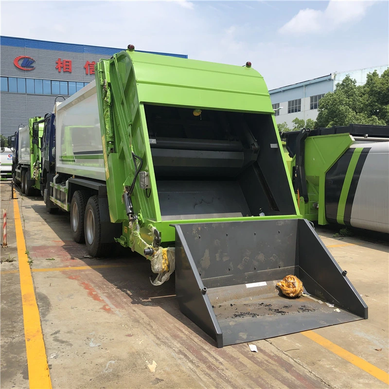 6X4 Sinotruck HOWO 336HP 18 Tons Compression Garbage Truck Collection Special Garbage Compacted Truck