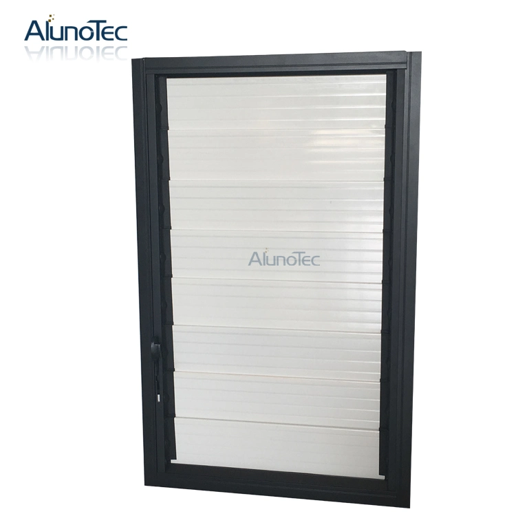 Safe Aluminum Blade Louver Shutter Window