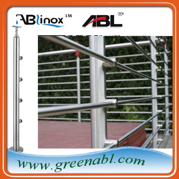 Hardware Accessory Stainless Steel Round Pipe Guardrail Column