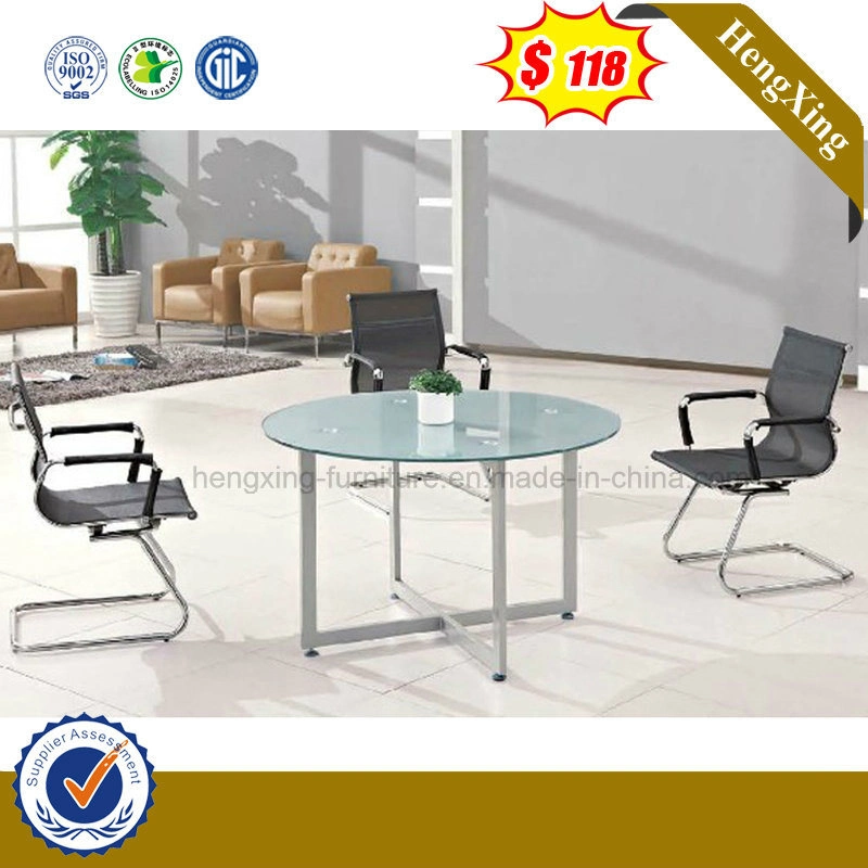 Glass&Stainless Veneer New Products Office Furniture (NS-GD059)