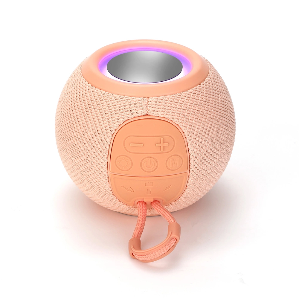 Mini Altavoz portátil inalámbrico exterior soporte original TF/FM de la luz de LED Mini Pequeño reproductor de BT