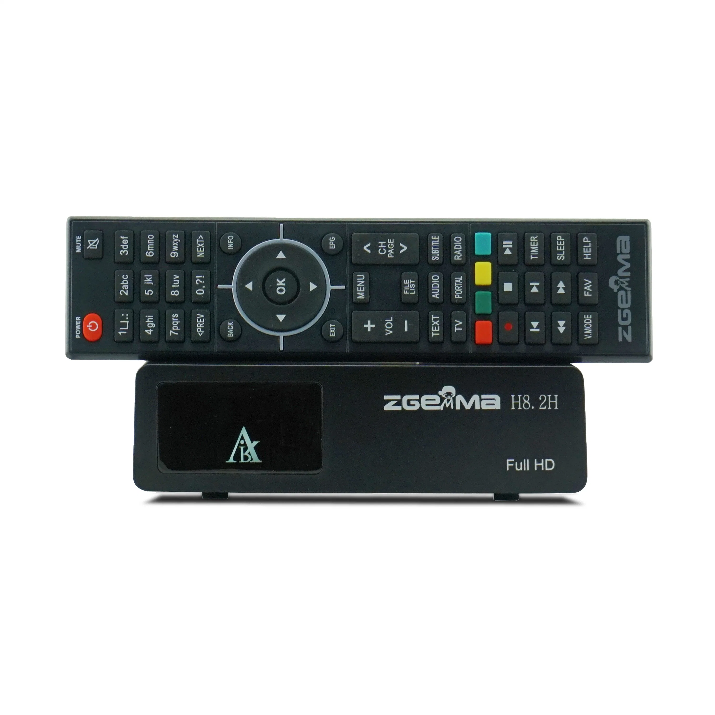 Zgemma H8.2h 1080p Full HD DVB-S2/S2X+DVB-T2/C Tuner Enigma2 Linux OS جهاز استقبال تلفاز بقنوات فضائية