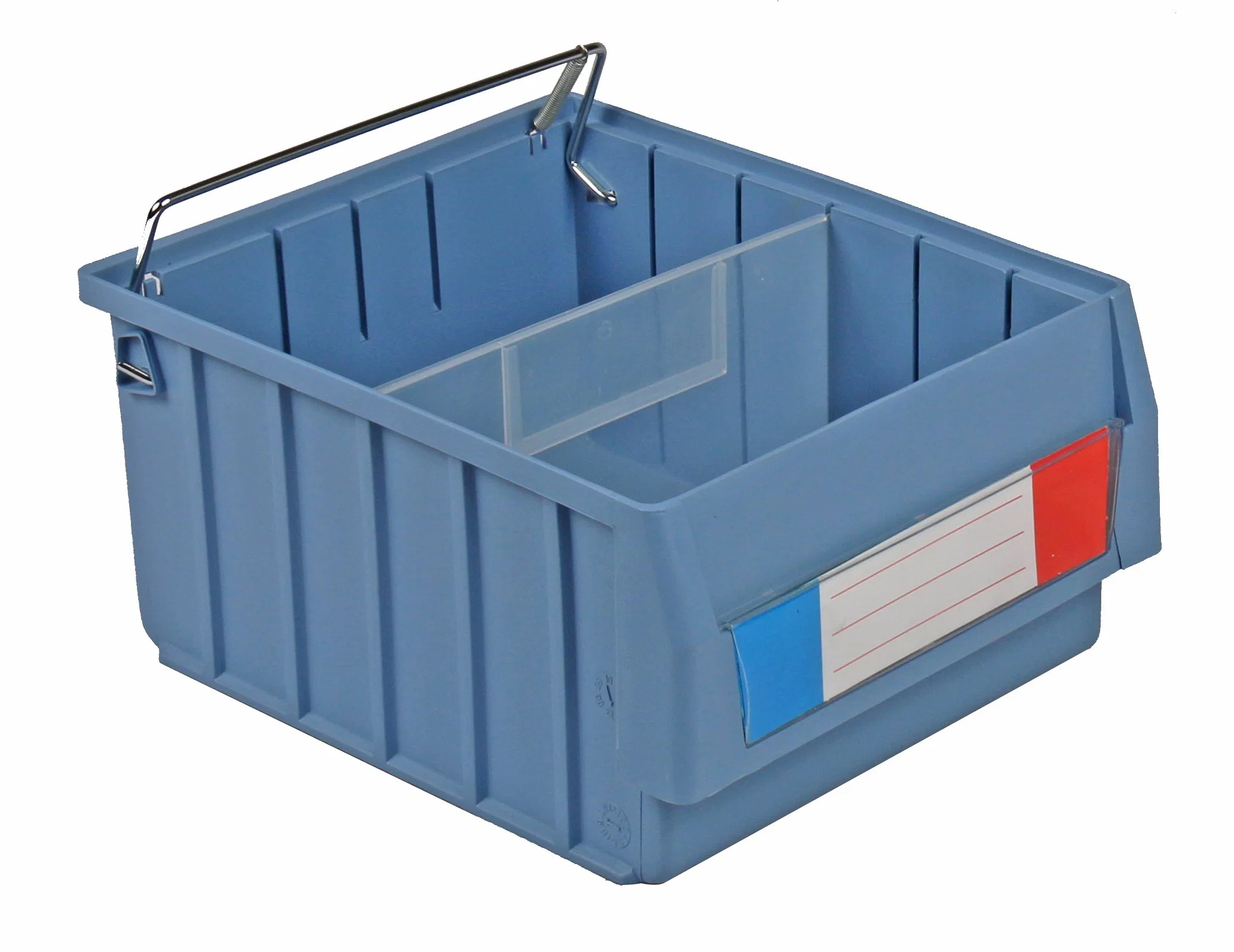 Workshop Plastic Drawer Storage Box with Clear Divider