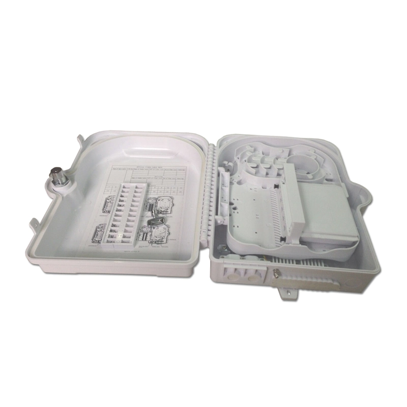 Fiber Optic Terminal Box 24 Core Outdoor Wall Mounded FTTH Cable Distribution Box Odp Fat Box Nap/CTO