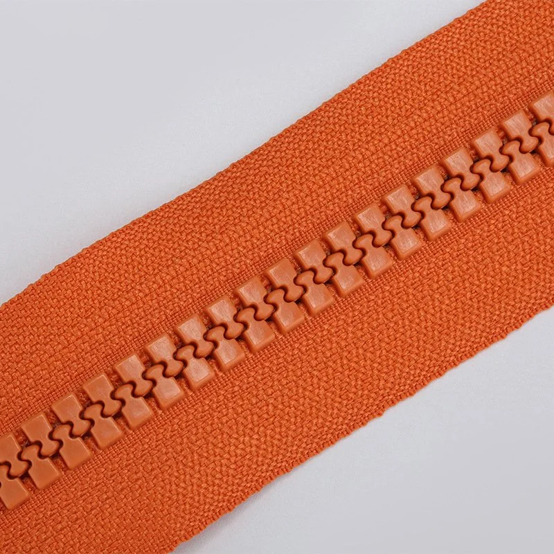 High quality/High cost performance  No. 3/5/8/10/15/20 Resin Zipper Custom Open-End Plastic Zippers for Garment