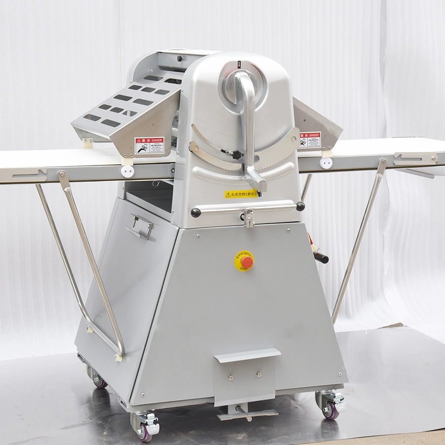 Reversible Floor Model Dough Pastry Sheeter Machine with Feet Control