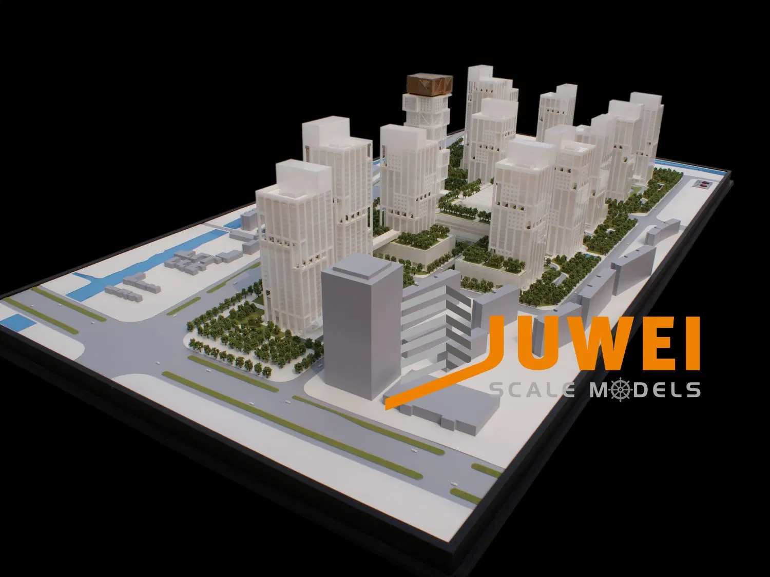 3D Plastic Scale Building Model for Design (JW-79)