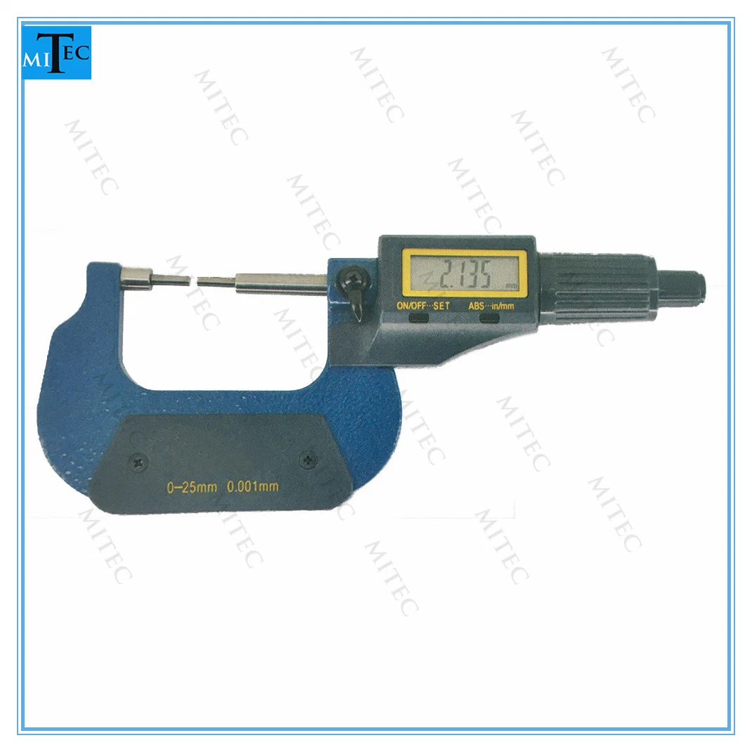 Original Factory Electronic Digital Point Micrometer 0-25mm