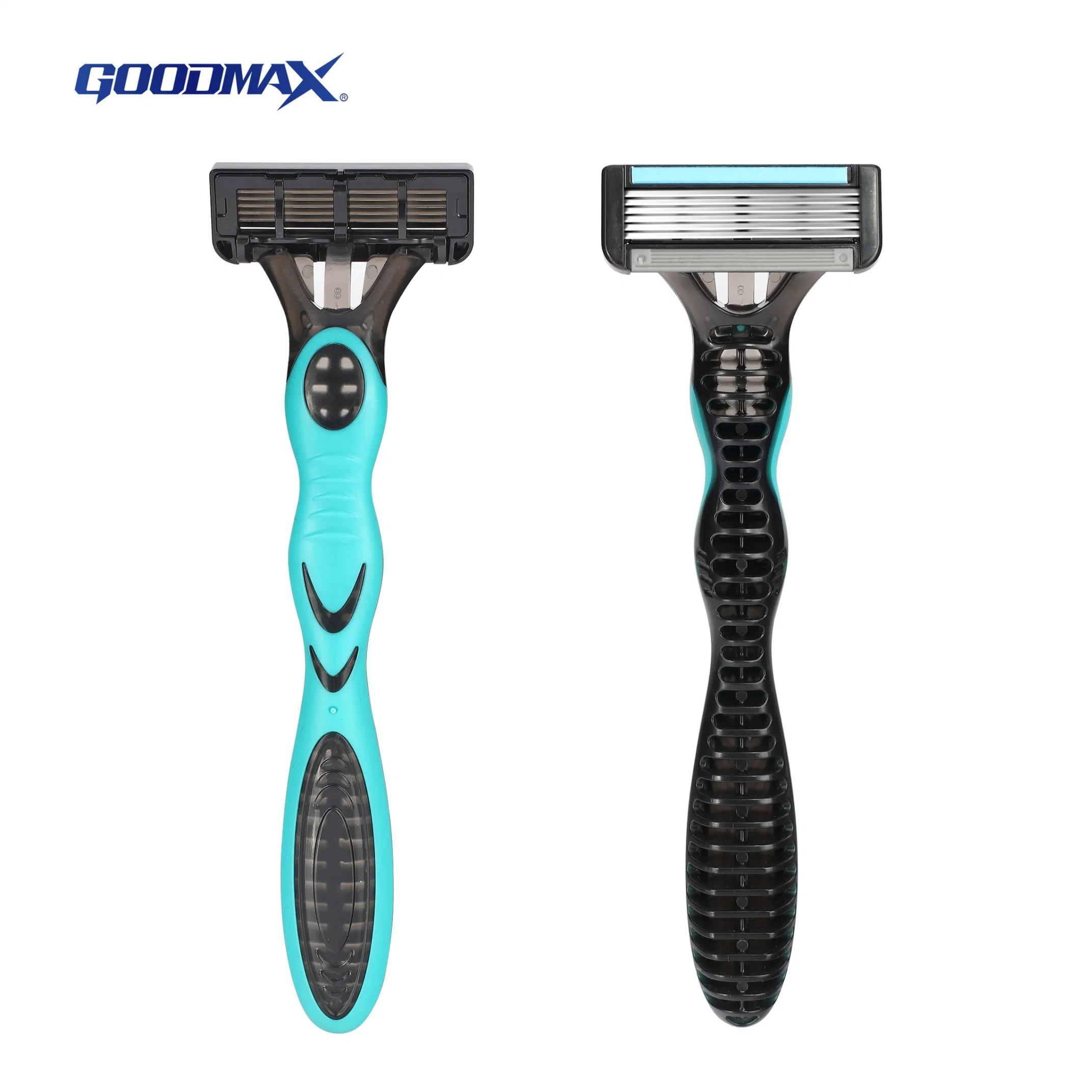 Six Blade Open Back Washable Razor with Private Label