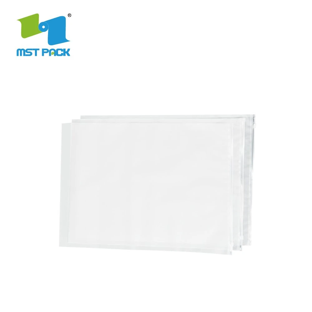 Accept Custom Printed Plastic Zip Lock Bag Packaging Underwear Packaging Clear PVC Ziplock Bag