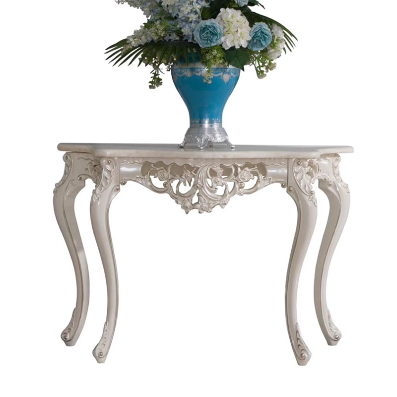 Solid Wood Console Table in Optional Furniture Color for Home Furniture