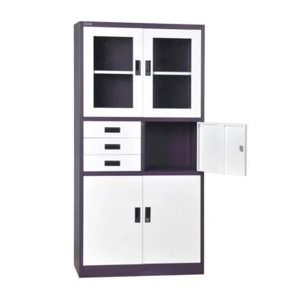 2 Door Gym Cabinet Locker Used Metal Steel School Locker for Sale Manufacture Supplier Factory