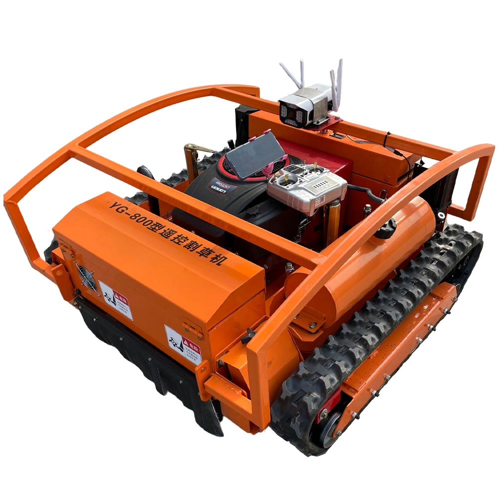 2023 New Gasoline Self Propelled Zero Turn Remote Control Robot Grass Lawn Mower