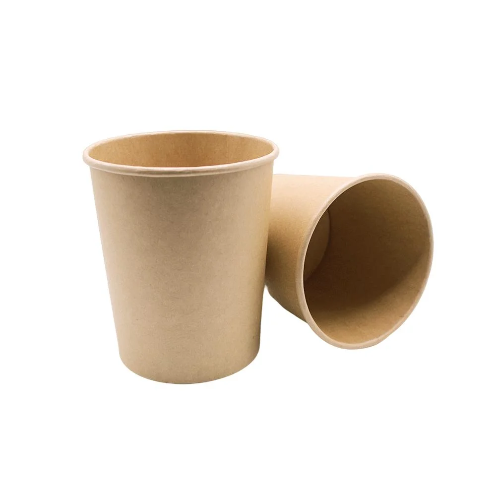 Poly-Coated Interior Kraft Lids for Recycle High quality/High cost performance  Disposable Paper Soup Cups