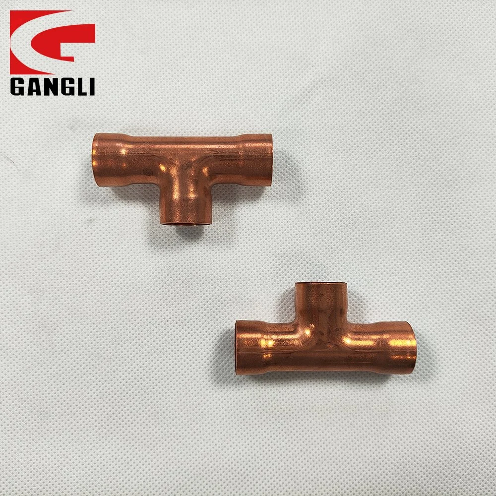 Gangli Factory High quality/High cost performance  Hydraulic T-Type Pipe Fittings Air Conditioner for Midea, Daikin, Gree, LG and So on