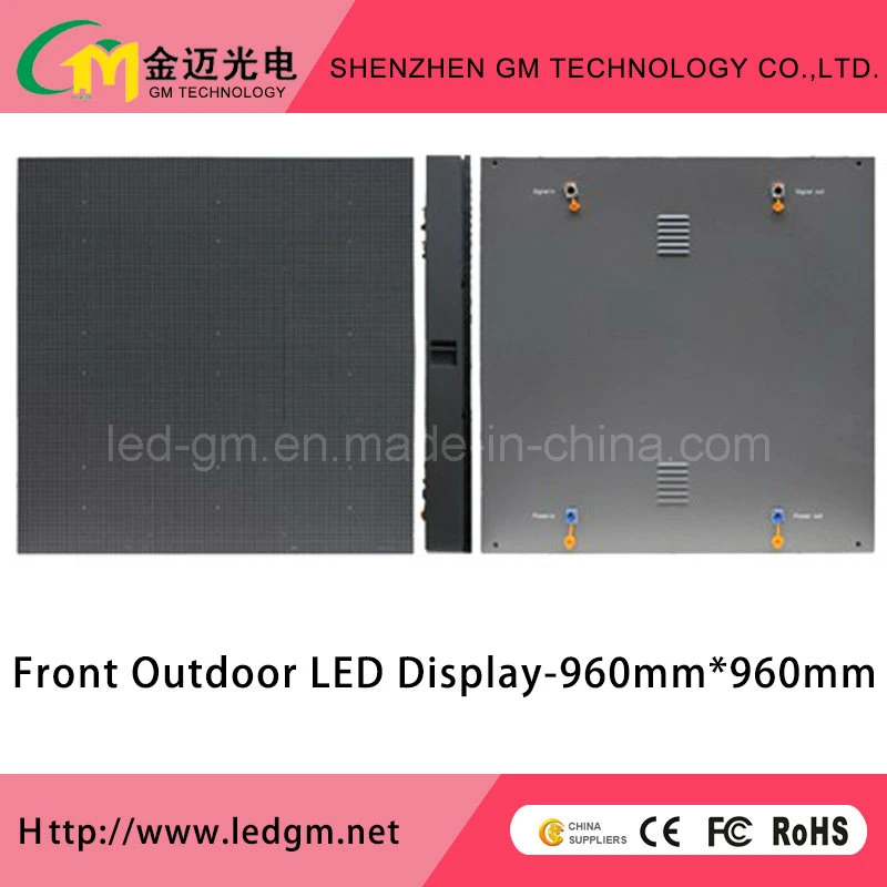 Outdoor Advertising Front Service Electronics Digital LED Display Screen, P10mm