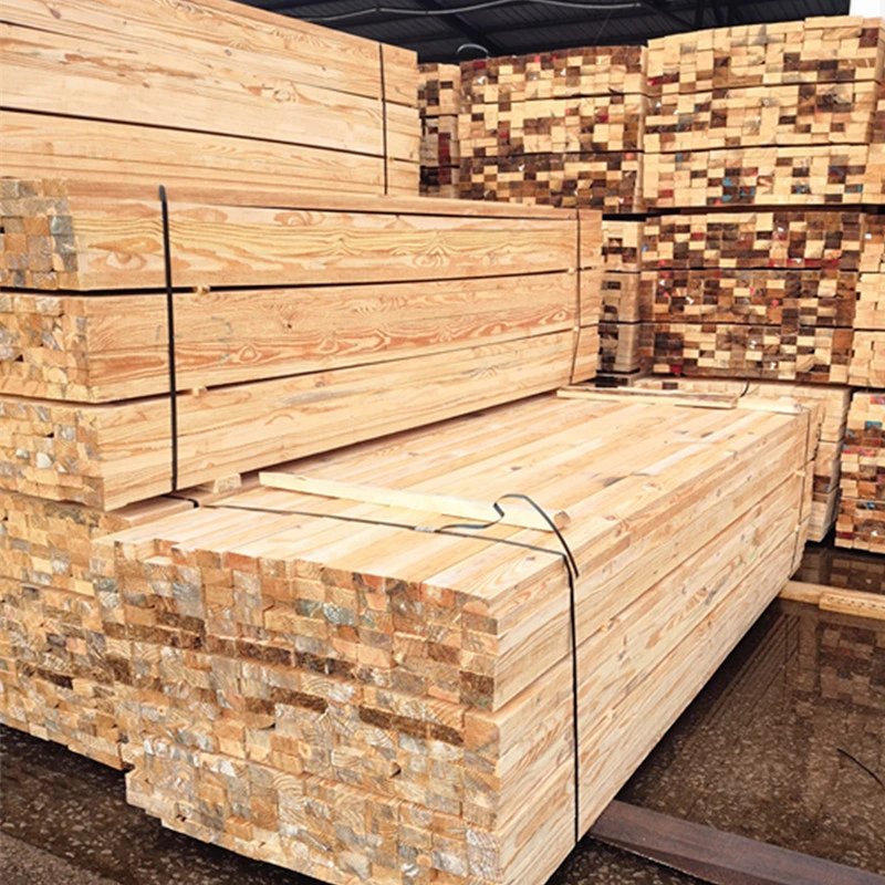 100% Natural Pine Sawn Timber/Lumber/ Round Wood - White Pine Planks Wood