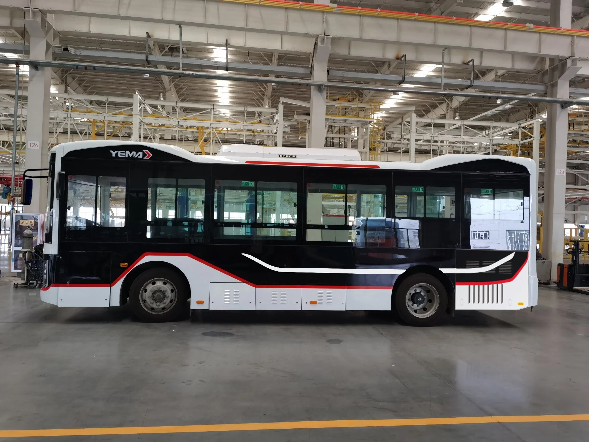 SYP Sh6610pev 6.6 metros Electronic City Bus 120 kW bateria 250 km de quilometragem de resistência