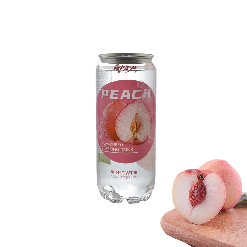 Natural Peach Flavor pH 3.0, Brix 3.6% Soda Drink