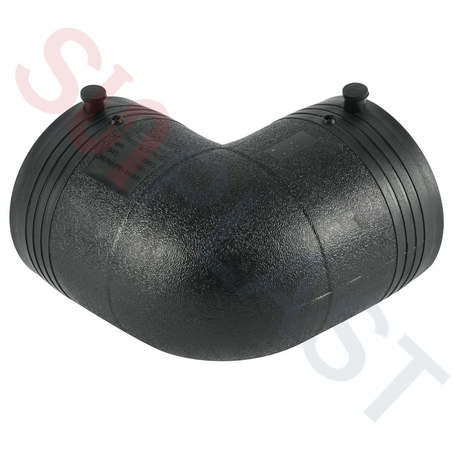 متعدد الأنابيب ينحني المرفق بولي الأنابيب HDPE Pipe Elbow DN32~DN400mm في SDR11-Pn16