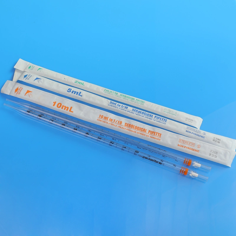 Best Quality Disposable Graduated Plastic 10ml Serological Pipette