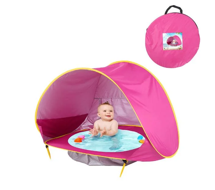 Baby Beach Tent Pop up Protección UV de la piscina de sombra portátil Refugio de Sol para Infantes