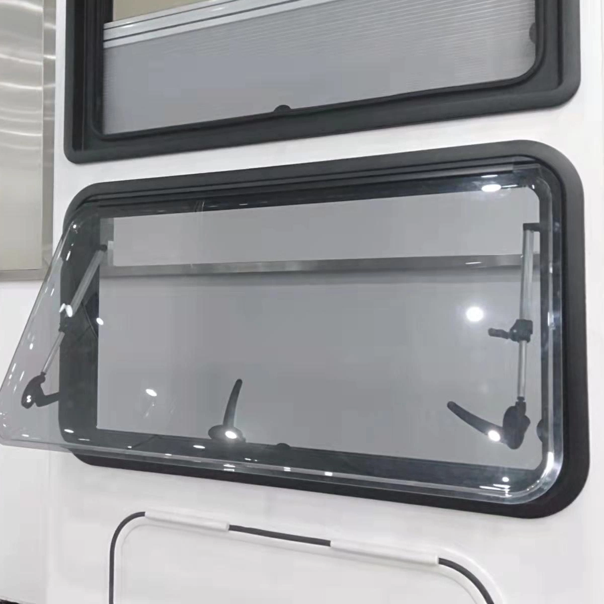 Maygood 1100X550mm Auto Teile und Zubehör RV und Anhänger Seite Fenster mit Vorhang