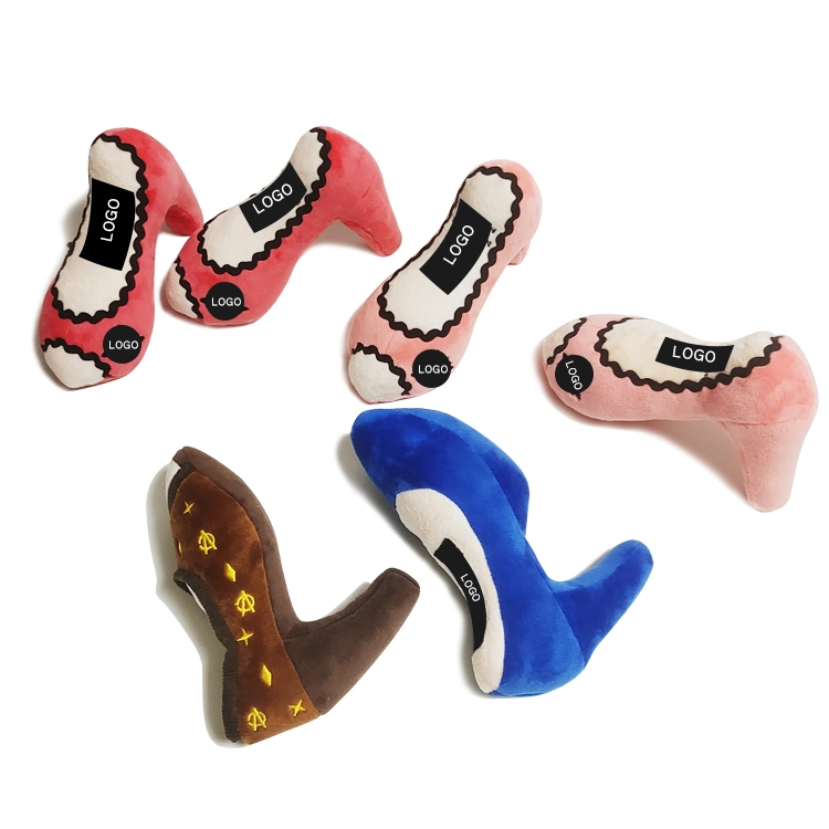 Hot Selling Pet Toys High Heels Dog Chew Squeak Toys