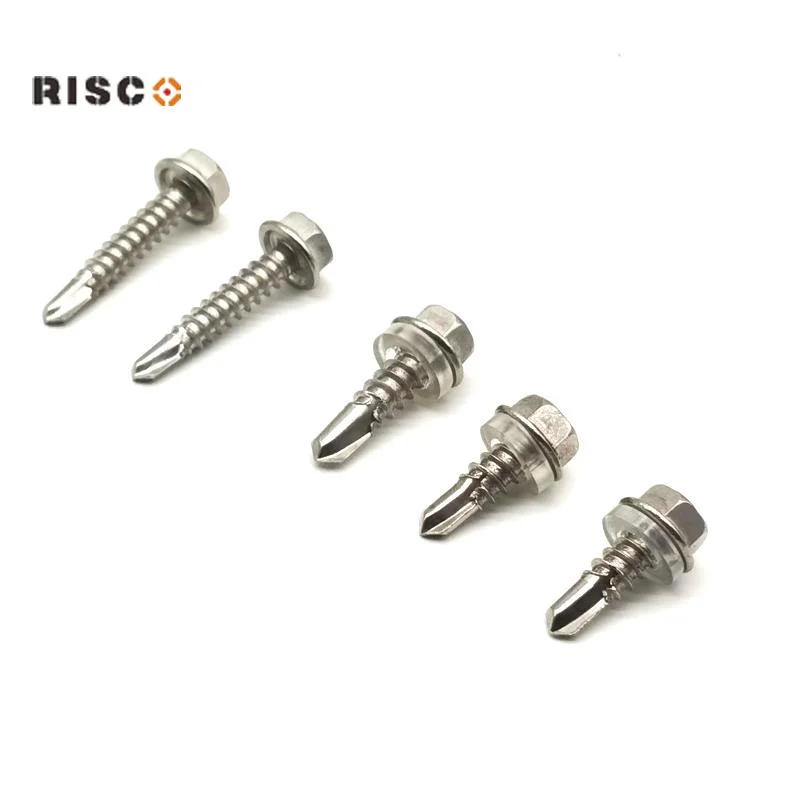 Stainless Steel 304/316 DIN7504 in Stock Manufacturer St3.5 Self Self Driling/Tapping/Machine/ Wood/Chipboard/Roofing Screws