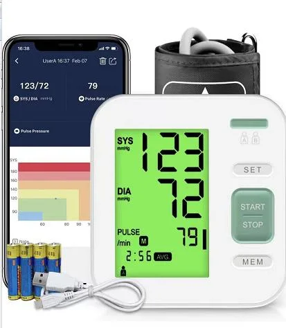 Home Medical Devices Digital Electronic Electrocardiograph Blood Pressure Monitor