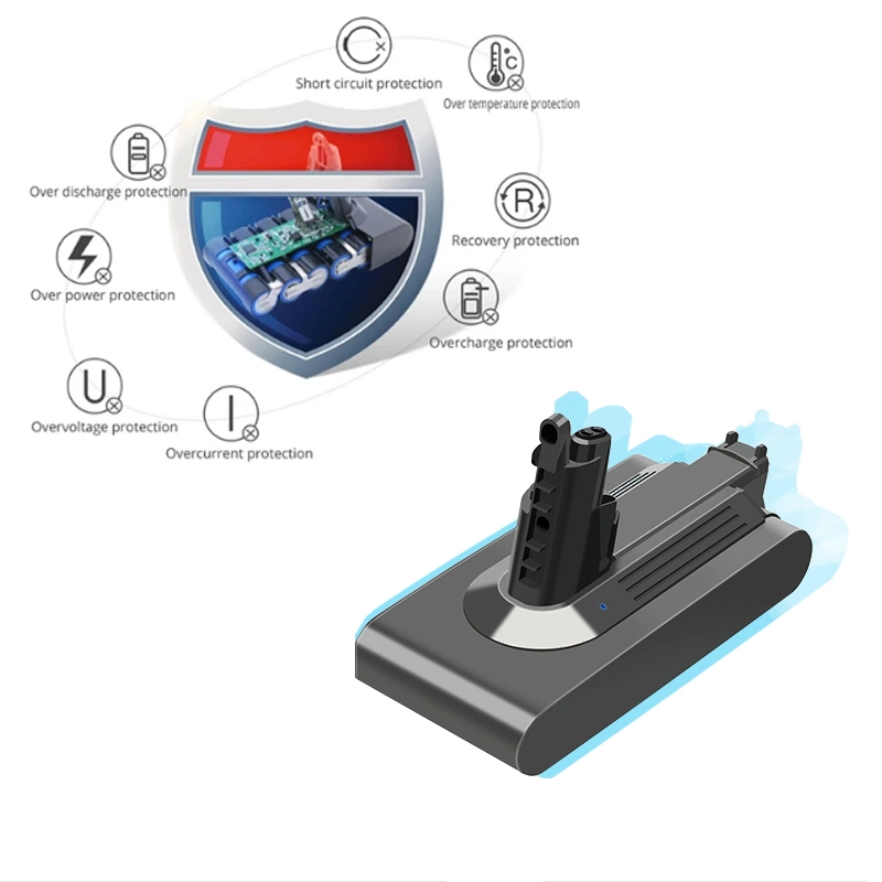 Vacuum Cleaner Replacement Rechargeable Battery for Dyson 25.2V 4200mAh Battery Absolute V11 Animal Li-ion Batteries