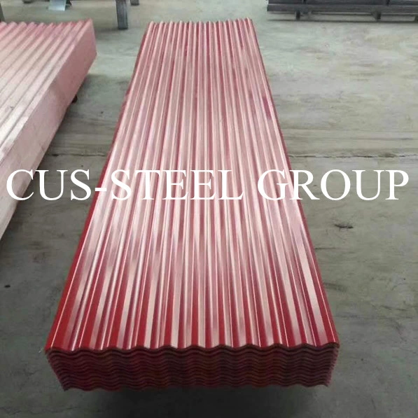 Light Weight Building Materials Colour Corrugated Metal Sheets