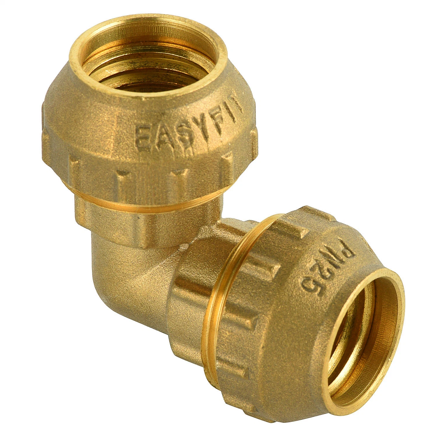 Good Quality Brass Elbow Compression Fitting for PE Pipe