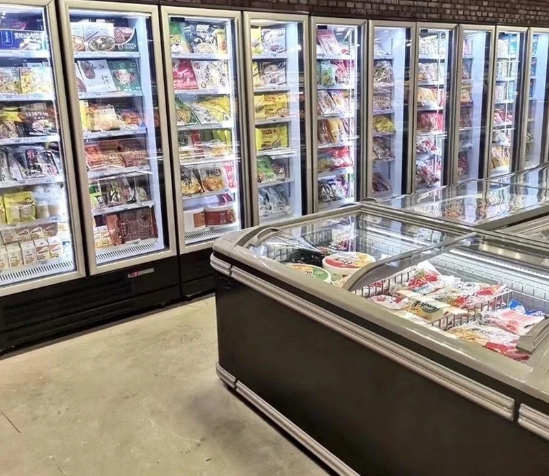 La pantalla de la puerta del refrigerador congelador frigorífico con buena calidad