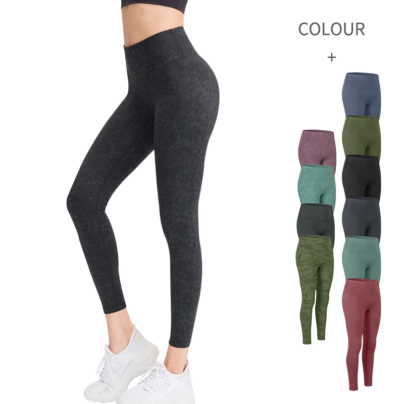 Pantalons de yoga pour femmes sexy à taille haute pour la course à pied, le yoga et les vêtements de sport en salle de sport