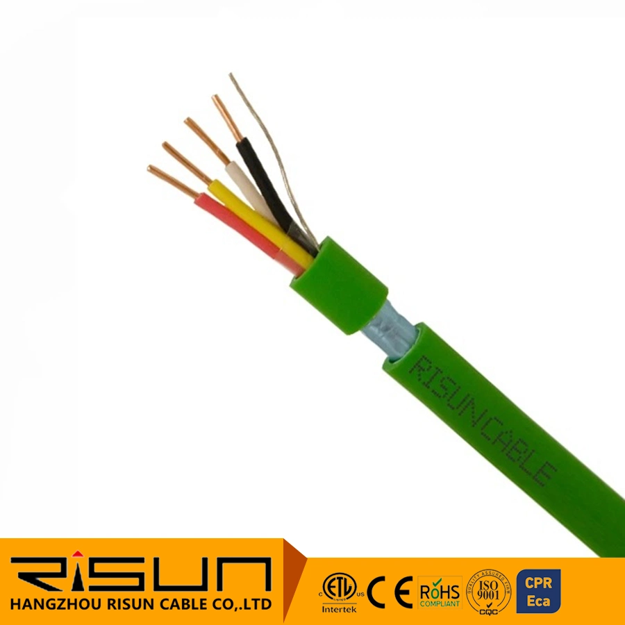 Bus de instalación europeo (KNX) Cable de PVC con apantallado general Hffr funda PE