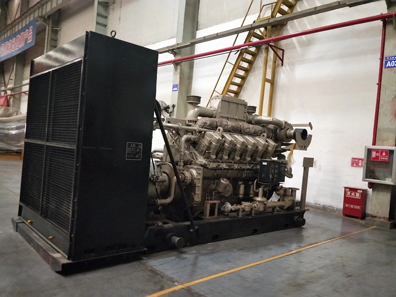 Jichai Brand 1000kw Natural Gas Generator Engine Model H16V190