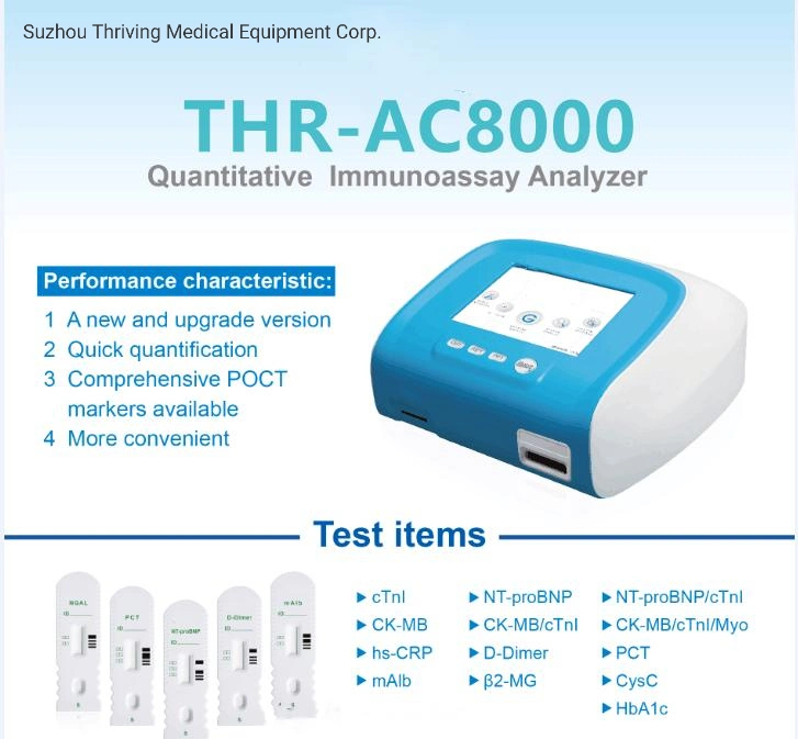 Pct Teste rápido de teste de inflamação da procalcitonina (THR-AC1007)