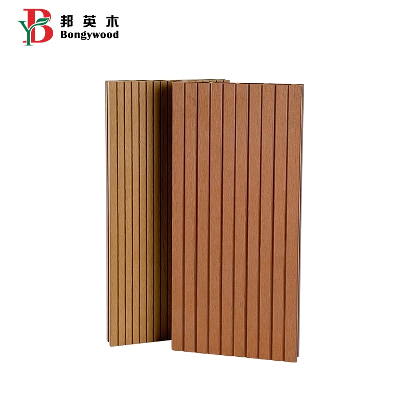 Double -Sided Groove Decking Anti Slip Composite Decking WPC Flooring