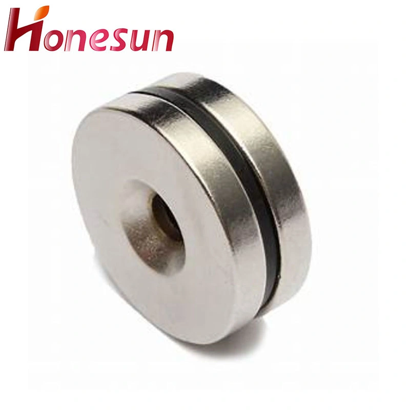 Ring Coated Neodymium Magnet for Permanent Magnetic Drum Separators