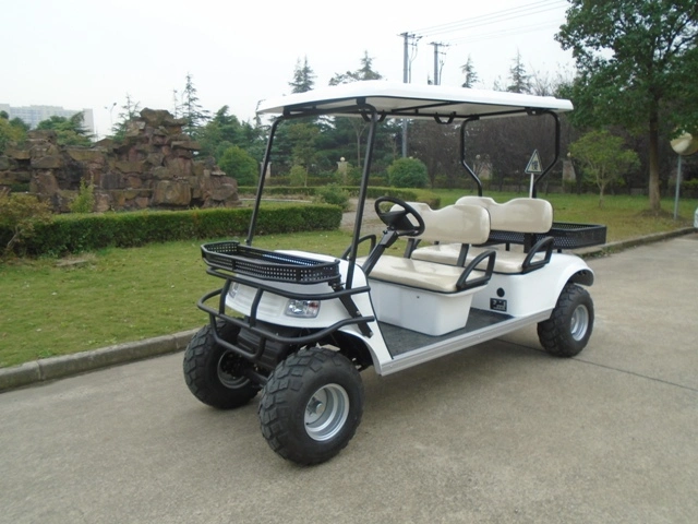 Chinese 4 Seater Road Legal Lifted Cart Electric Car with CE (DH-C4)