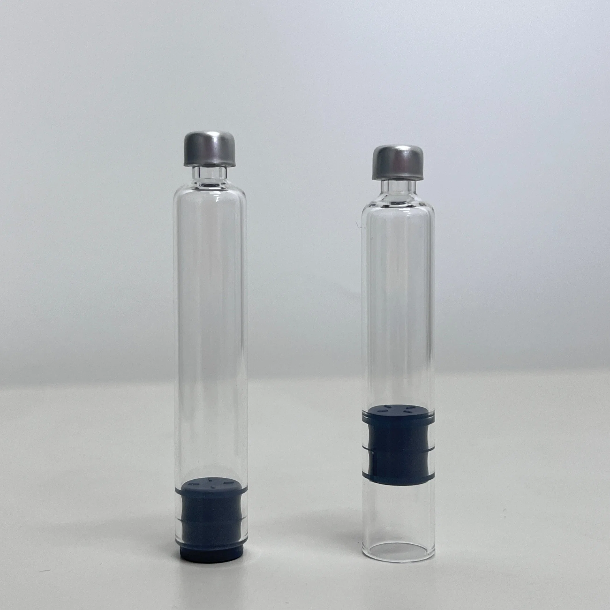 1,5 ml 1.8ml 3ml médicos desechables, cartucho de vidrio transparente